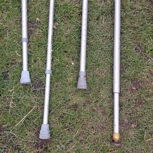 Photo of free Assorted crutches. Take one or all. (Hertford Heath SG13)