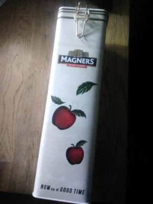 Photo of free Magners promotional tin (Whittlesey)