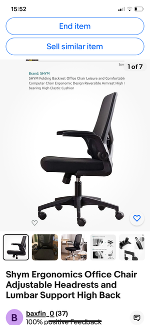 Photo of free Folding office chair (SE4)