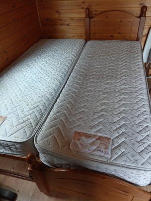 Photo of free Single bed with pull out second single underneath. (Chiswell Green AL2)