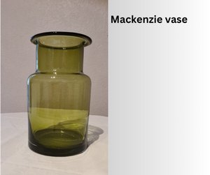 Photo of free Large olive green vase (Hillingdon UB10)