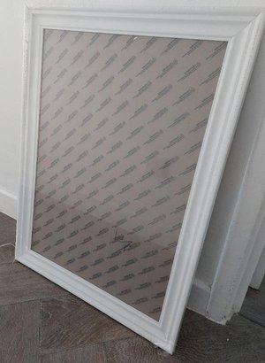 Photo of free A2 size white wooden frame (Wapping E1W)