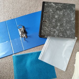 Photo of free Filing folders and sleeves (Pittville GL52)