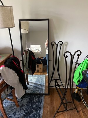 Photo of free Mirror with stand (Foxchase shopping center)