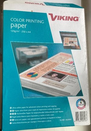 Photo of free 2 reams of colour printing paper (Kingston Bagpuize OX13)