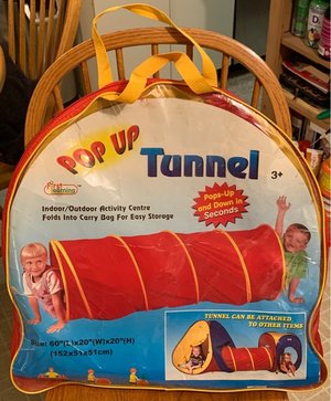 Photo of free Kid’s Pop-up Play Tunnel (Maynard)