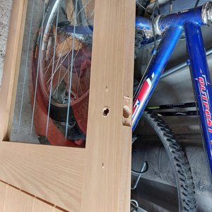 Photo of free Glazed internal wooden door (Wakefield WF1)