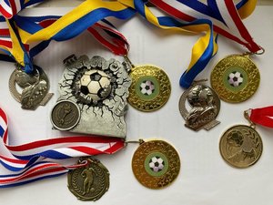 Photo of free Football medals and trophy (St John’s, WR2)
