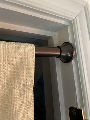 Photo of free Gold Blackout Curtains & Rods (Shaw)