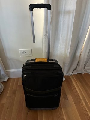 Photo of free Suitcase with broken handle (Newton Lower Falls)