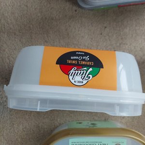 Photo of free plastic food containers (Chatham ME4)