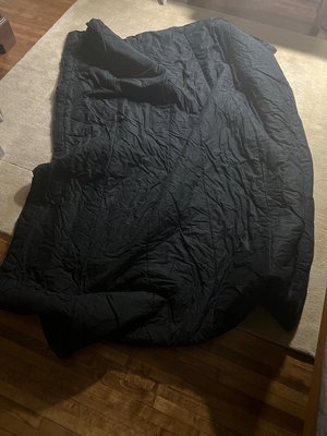 Photo of free Twin black comforter (Longfellow-cooper)
