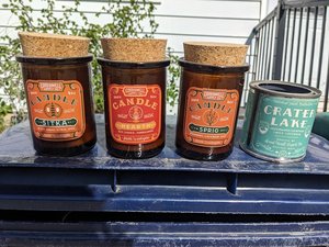 Photo of free Empty Good&Well Supply Co Candles (Main St - Pleasant Ln Lombard)