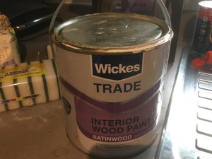 Photo of free White paint Wickes full tin (Quedgeley)