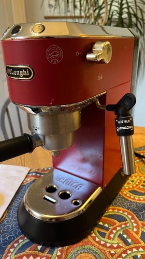 Photo of free DeLonghi Espresso Coffee Machine With Milk Frother (PL1)