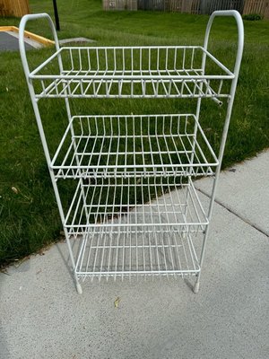 Photo of free 4-shelf wire rack (Ballenger creek, Frederick, MD)