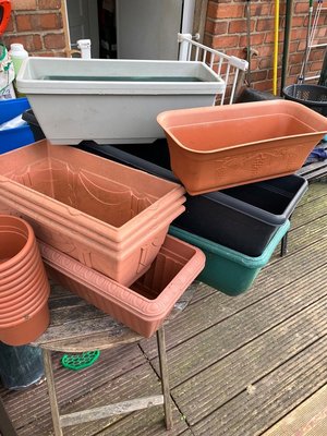 Photo of free Plant pots tubs and planters (Kirk Hallam Ilkeston DE7)