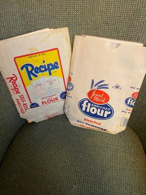 Photo of free Vintage flour paper bags (Fremont)