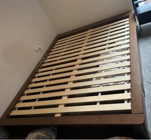 Photo of free Made.com Low Bed frame with Emma Kingsize Mattress (Carlton Hill BN2)