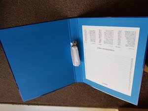 Photo of free Folder - Blue A4 (Erith DA8)
