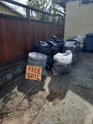 Photo of free Soil (Near North Berkeley BART)