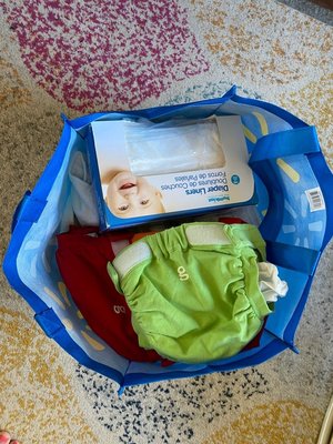 Photo of free Cloth diapers & kids couch (Pineview)