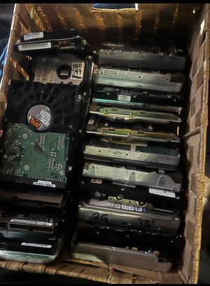 Photo of free big box of ide hard drives (basingstoke)
