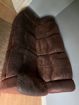 Photo of free Sofa 3 and 2 reclining (Clonee)