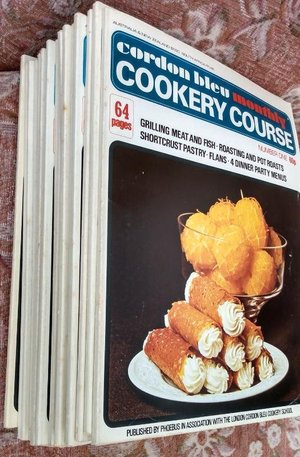 Photo of free cordon bleu cookery course magazines (Crosslee PA6)