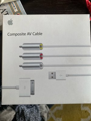 Photo of free Apple av cables (Forest Gate (E7))
