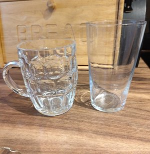 Photo of free Four pint glasses (Botley OX2)