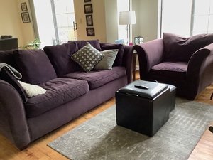 Photo of free Couch and chair (Plymouth)