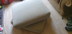 Photo of free 2x large sofa cushions (Central Newark)