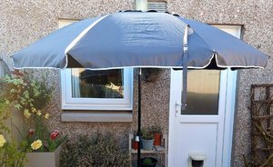 Photo of free Large beach umbrella and stand (EH6 Leith)