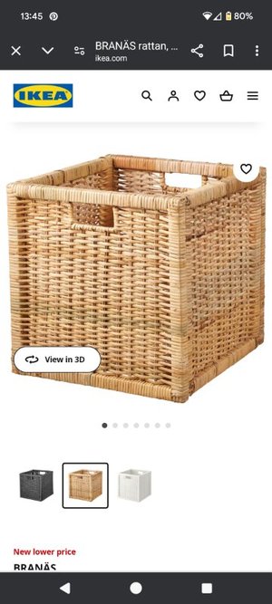 Photo of Cube Storage Baskets to fit IKEA KALLAX unit (Weston Park)
