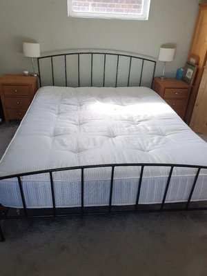 Photo of free Habitat double bed & mattress (SW8 Oval Vauxhall)