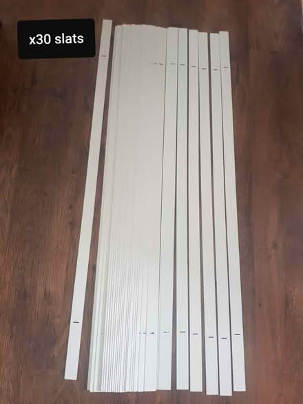 Photo of free Wooden venetian blind slats (Forest Gate E7) #1