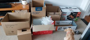 Photo of free Boxes and bubble wrap (Locks Heath)