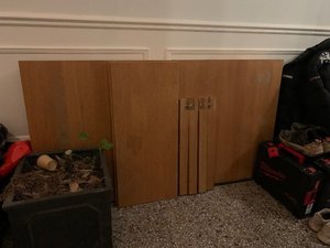 Photo of free Ikea expandable dining room table (Croydon centre CR0)