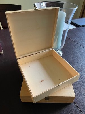Photo of free Wood boxes (2) (Saratoga)