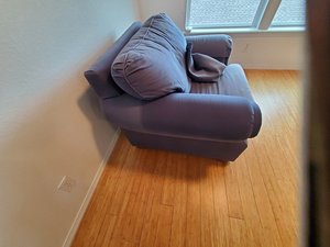 Photo of free Overstuffed Chair (East Longmont)