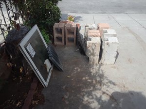 Photo of free Cinder blocks, garden pots (Bascom/Moorpark)