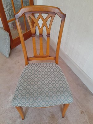 Photo of free 6 wooden chairs (Shirley CR0)