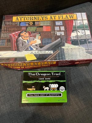 Photo of free Attorneys at Flaw Oregon Trail game (Lamond Riggs)