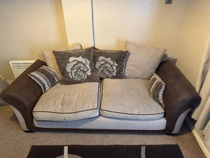 Photo of free Three seater sofas (ME5)