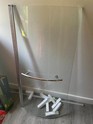 Photo of free Glass curved shower screen (Pond Park HP5)