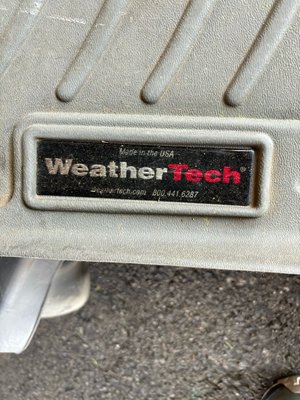 Photo of free WeatherTech floor mats for van (Madison)