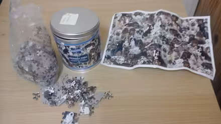 Photo of free Dog jigsaw (3 bits missing ) (Shawlands) #1