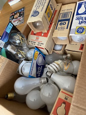 Photo of free Light bulbs (north Downers Grove)