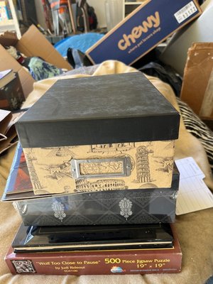 Photo of free Photo box with divider cards (Santa Clara)